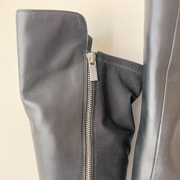 Michael Kors Bromley Leather Boots - Picture 3 of 7